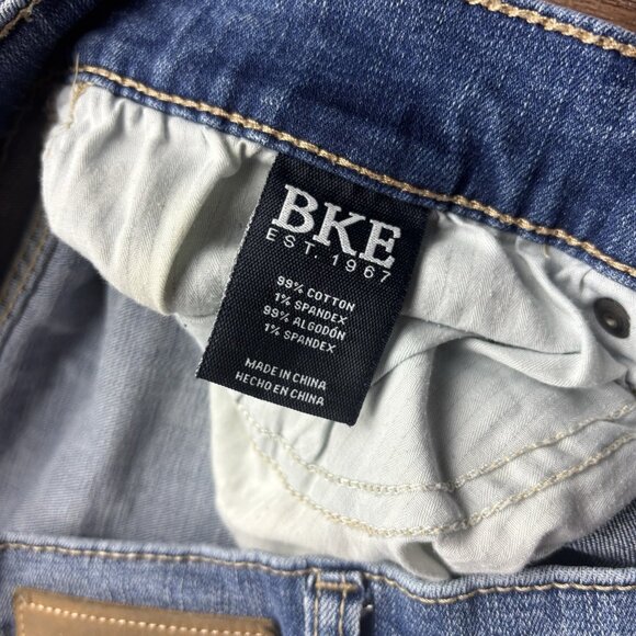 Buckle BKE Jake Jeans Distressed Medium Wash Men’s Size 32 X 30 - Picture 6 of 11